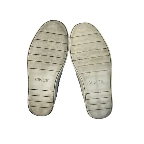 Vince Bates Espadrille Skate Sneakers White Burlap Size 36/6 - Picture 4 of 7